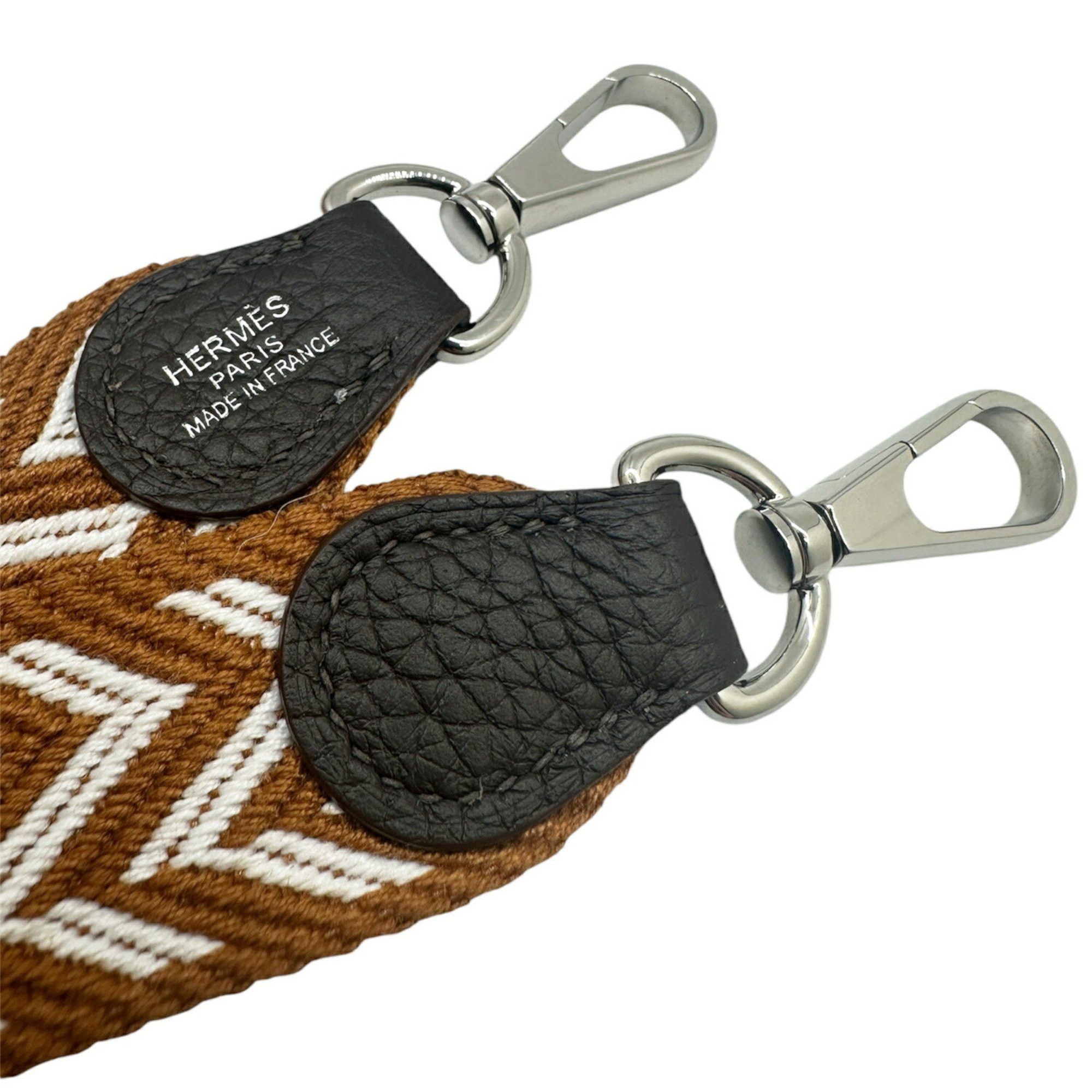 Hermes HERMES Shoulder Strap for Evelyn TPM, Amazon Canvas, Gold, Only, Women's Accessories Size ONE SIZE - 5 Thumbnail