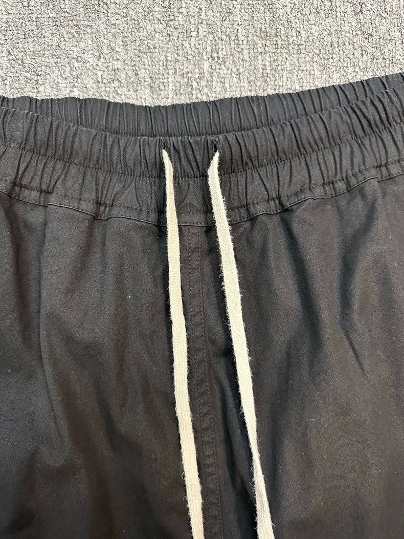Rick Owens Rick Owens Black Workwear Shorts Size US 31 - 5 Thumbnail