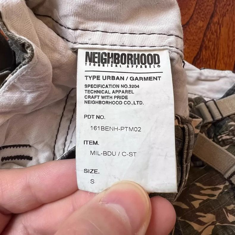 Neighborhood Neighborhood Camouflage Tiger Stripe Shorts Size US 30 / EU 46 - 5 Thumbnail
