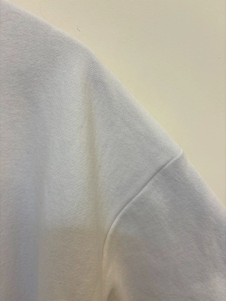 Sacai Classic White Oversized SSZ Sweatshirt Size US S / EU 44-46 / 1 - 5 Thumbnail
