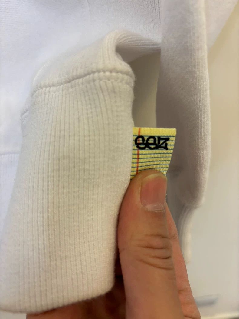 Sacai Classic White Oversized SSZ Sweatshirt Size US S / EU 44-46 / 1 - 7 Thumbnail