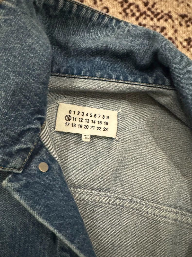 Maison Margiela Maison Margiela Denim Jacket for Men and Women Size US XL / EU 56 / 4 - 5 Thumbnail