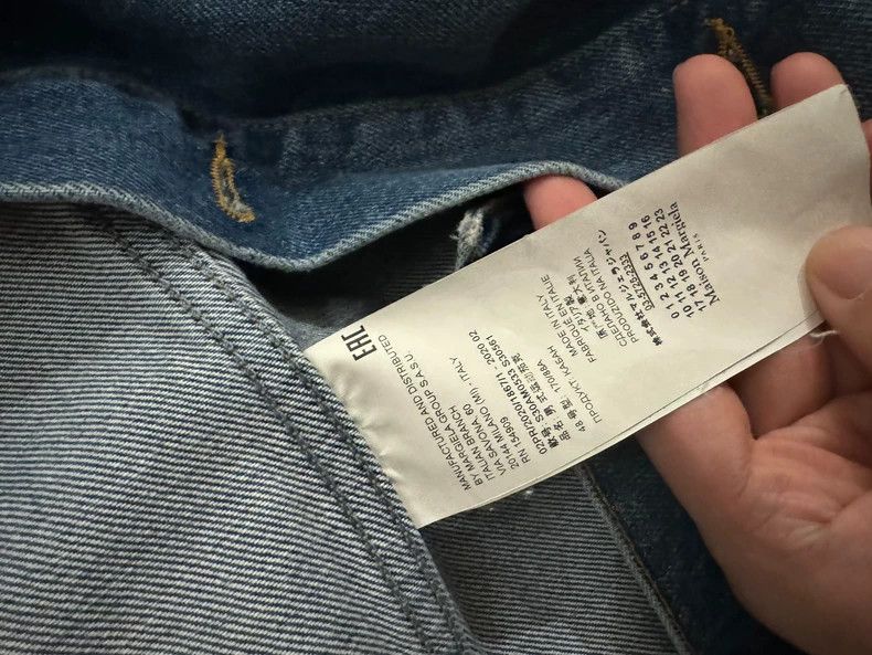 Maison Margiela Maison Margiela Denim Jacket for Men and Women Size US XL / EU 56 / 4 - 6 Thumbnail