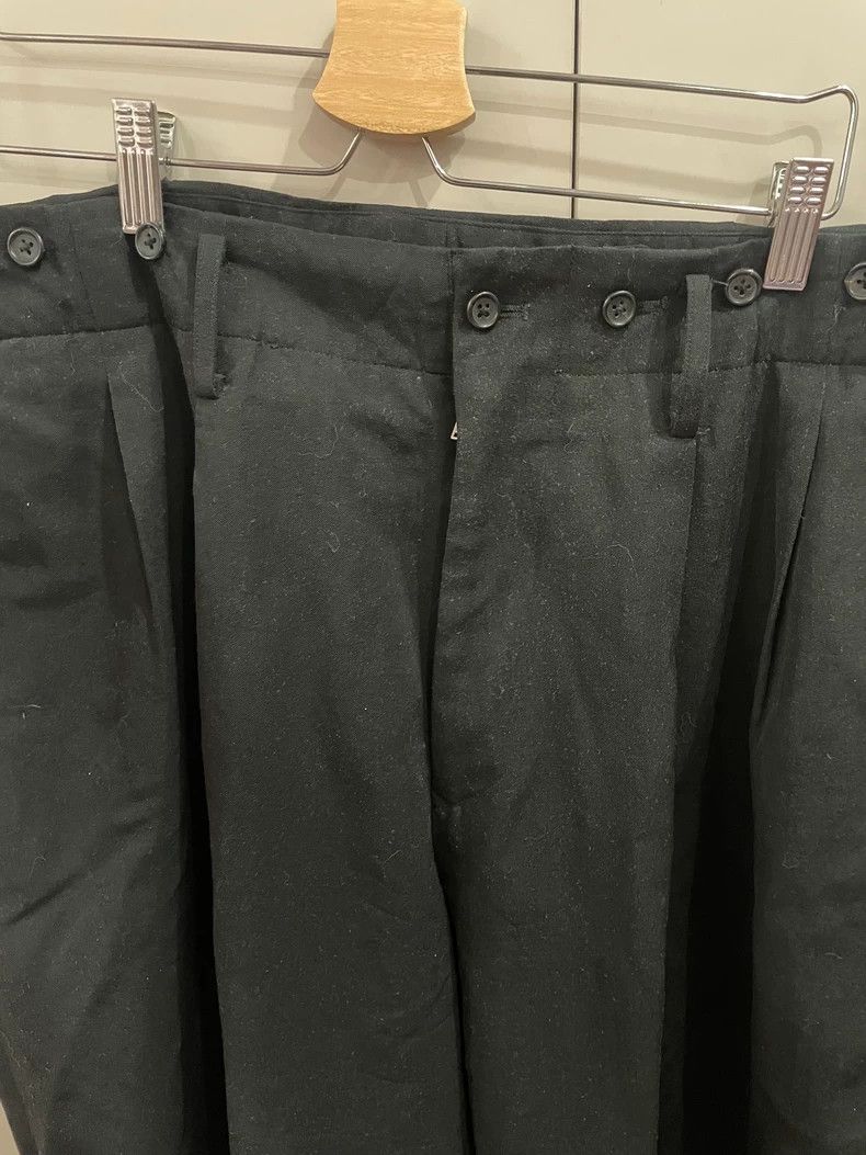 Yohji Yamamoto Yohji Yamamoto 1993 High-Waist Wool Trousers-dmc Size US 26 / EU 42 - 3 Thumbnail