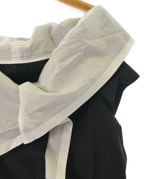 Yohji Yamamoto Black and White Layered Dress-dmc Size 36" / US 14 / IT 50 - 6 Thumbnail