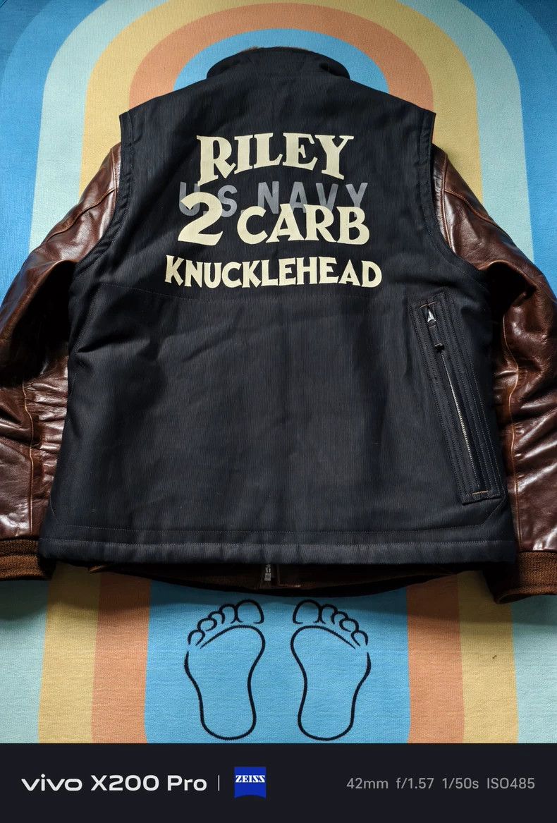 Freewheelers Freewheelers Riley 2 Knucklehead Vest-dmc Size US L / EU 52-54 / 3 - 8 Thumbnail