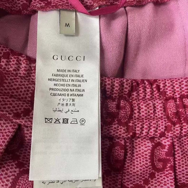 Gucci Gucci Classic Logo Print Pink Shorts-dmc Size US 34 / EU 50 - 4 Thumbnail