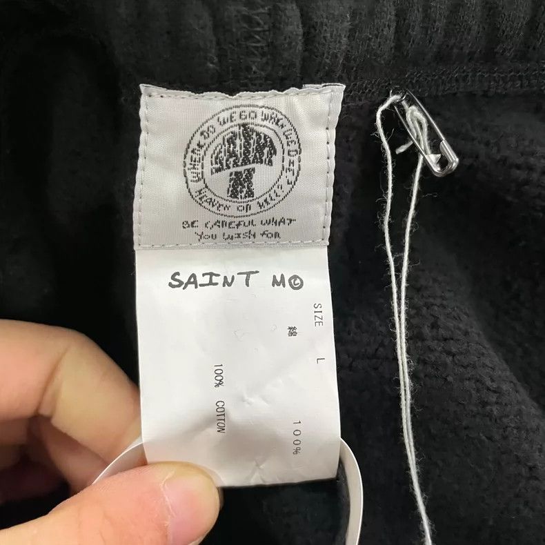 Saint Laurent Paris Saint Michael Black Logo Sweatpants-dmc Size US 26 / EU 42 - 3 Thumbnail