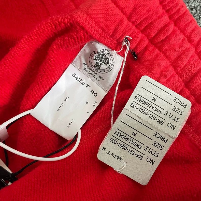Saint Michael Red Logo Shorts from Saint Michael-dmc Size US 34 / EU 50 - 4 Thumbnail