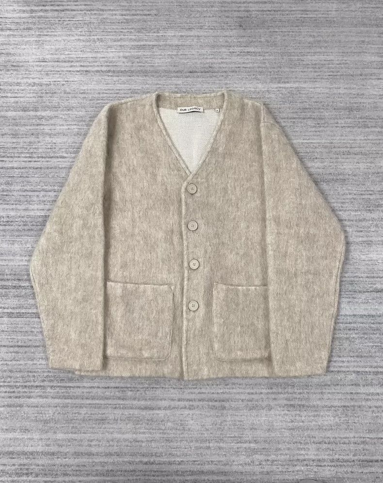 Our Legacy Soft Beige Cardigan with Buttons-dmc Size M / US 6-8 / IT 42-44 - 2 Thumbnail