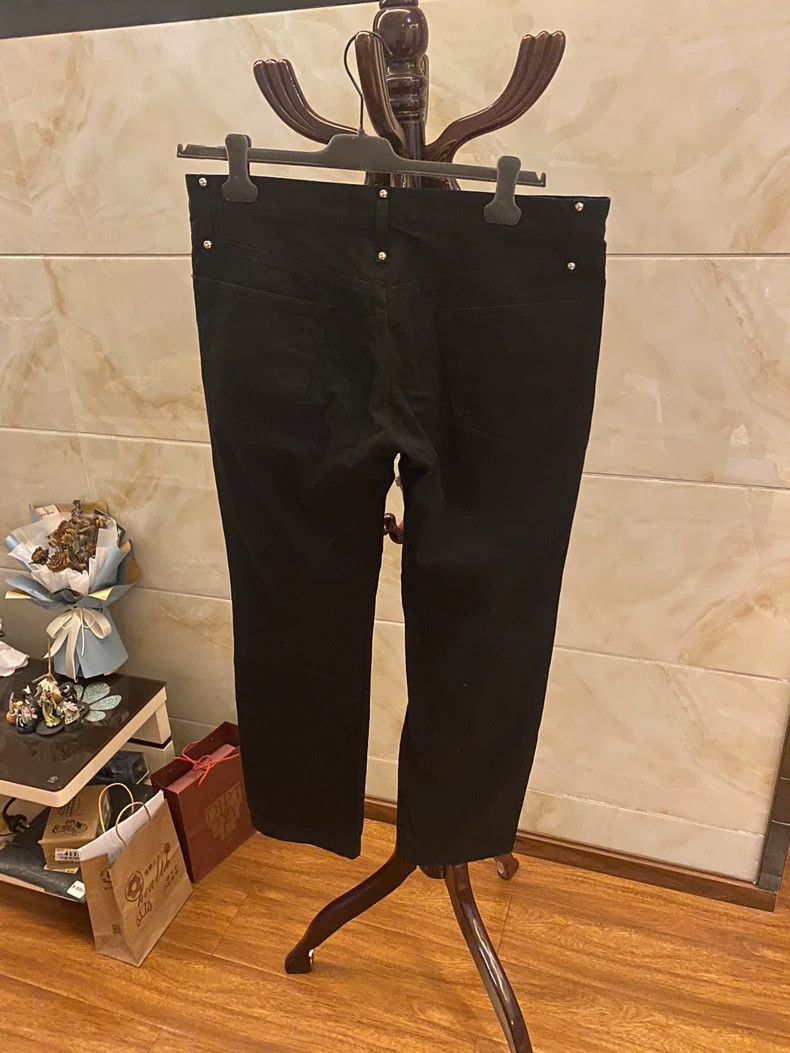 Yohji Yamamoto Casual Black Pants by Yohji Yamamoto-dmc Size US 34 / EU 50 - 3 Thumbnail
