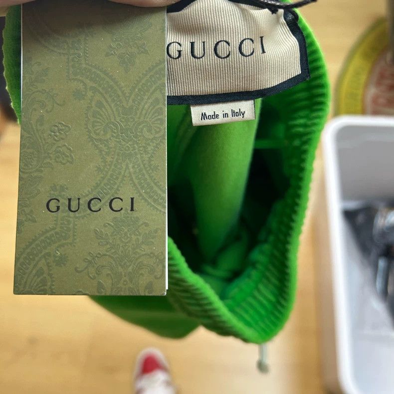 Gucci Gucci Green Short Pants with Logo-dmc Size US 26 / EU 42 - 3 Thumbnail