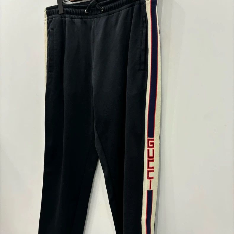 Gucci Gucci Logo Stripe Zip Casual Pants-dmc Size US 34 / EU 50 - 3 Thumbnail
