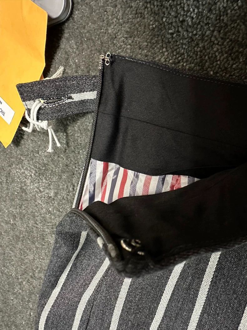 Thom Browne Thom Browne Dark Grey Pleated Skirt-dmc Size 22" - 5 Thumbnail