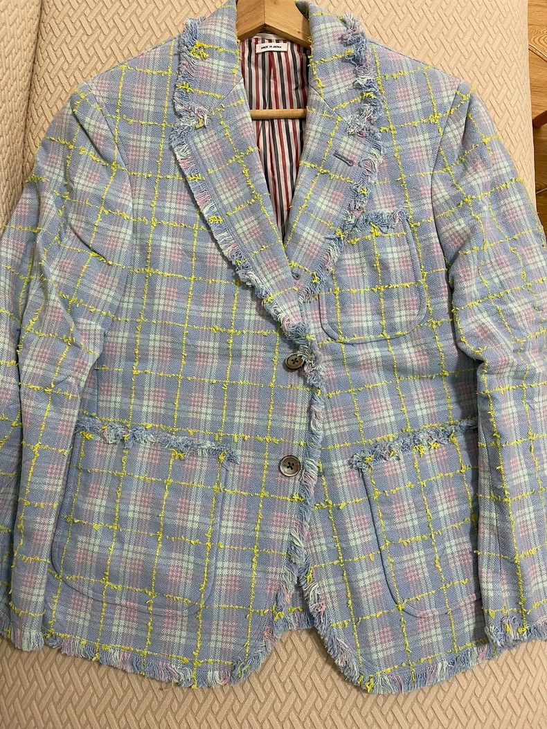 Thom Browne Thom Browne Frayed Suit Set for Boys-dmc Size US L / EU 52-54 / 3 - 4 Thumbnail