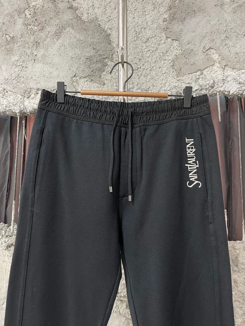 Saint Laurent Paris Saint Laurent Embroidered Jogger Pants-dmc Size US 36 / EU 52 - 3 Thumbnail