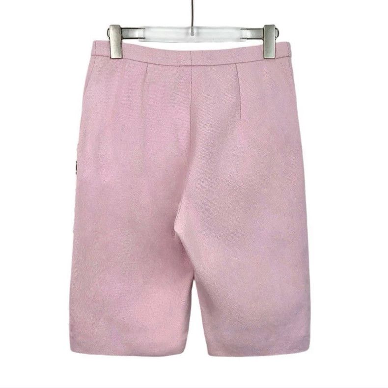 Chanel Chanel Pink Sequined Cotton Casual Shorts-dmc Size US 30 / EU 46 - 2 Thumbnail