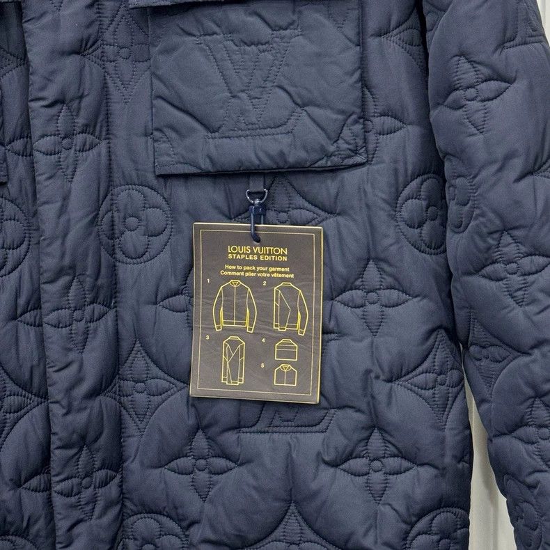 Louis Vuitton Louis Vuitton Quilted Logo Jacket Outerwear-dmc Size US XXL / EU 58 / 5 - 4 Thumbnail