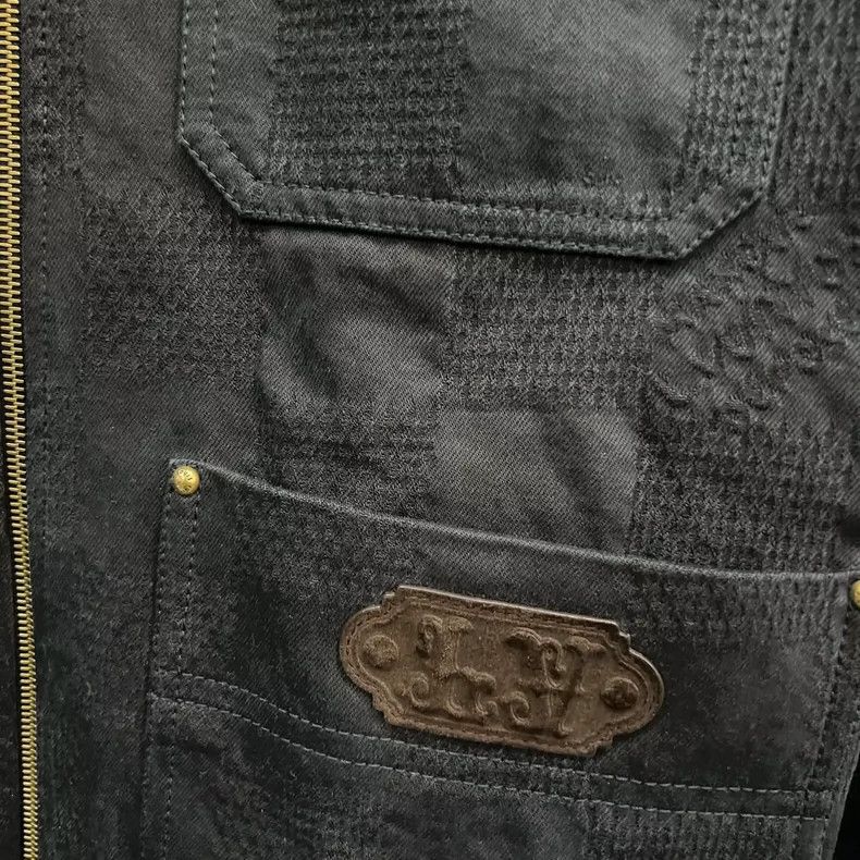 Louis Vuitton Louis Vuitton Collaborated Denim Jacket-dmc Size US L / EU 52-54 / 3 - 3 Thumbnail
