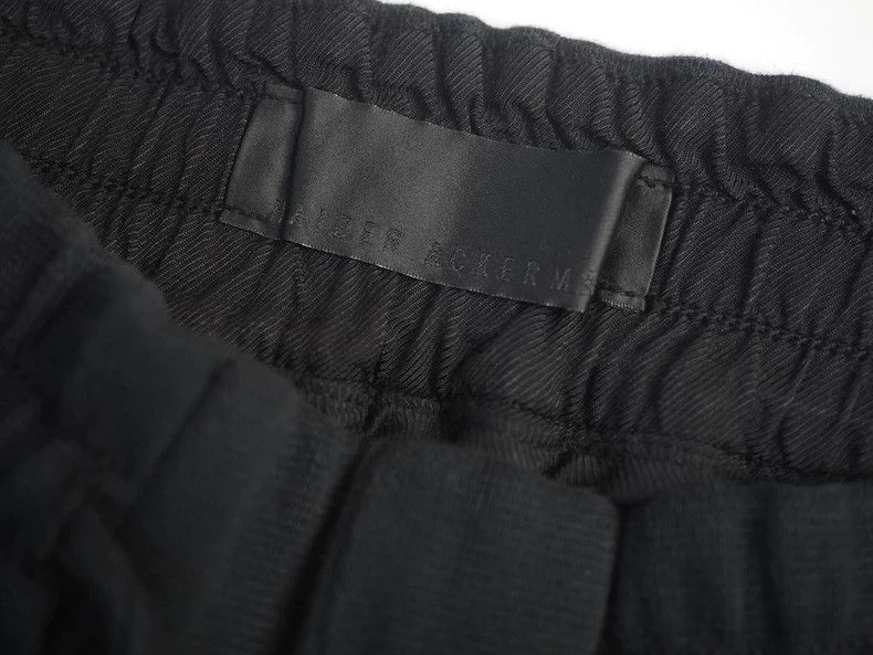 Haider Ackermann Haider Ackermann Black Jogging Pants for Women-dmc Size 22" - 5 Thumbnail