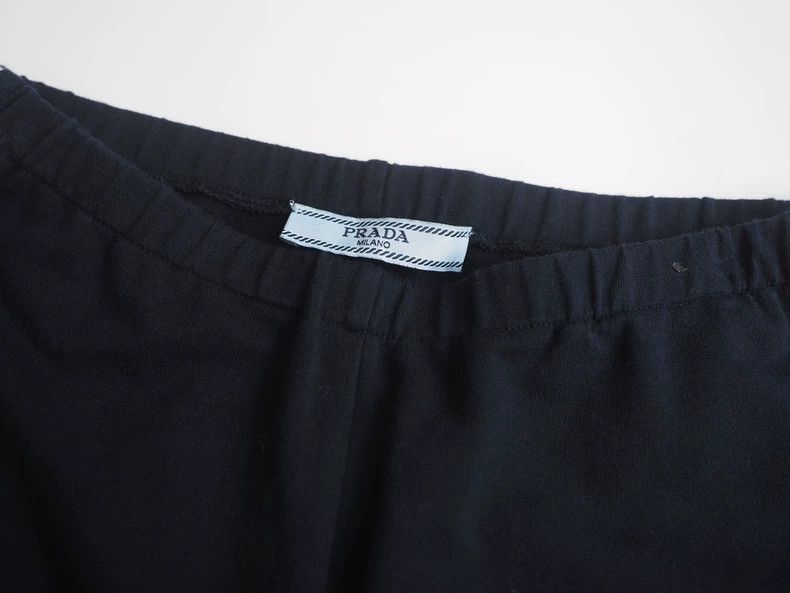Prada Navy White Prada Track Pants-dmc Size US 26 / EU 42 - 5 Thumbnail
