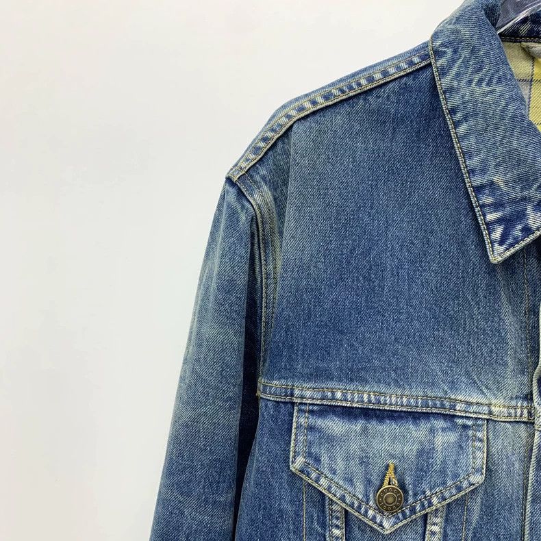 Gucci Gucci Embroidered Denim Jacket Long Sleeve-dmc Size US XL / EU 56 / 4 - 3 Thumbnail