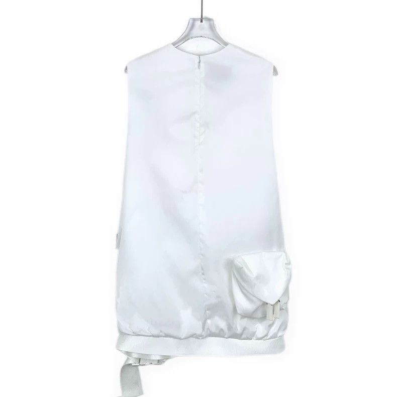 Prada Prada Sleeveless Dress with Logo Design-dmc Size 30" / US 8 / IT 44 - 2 Thumbnail