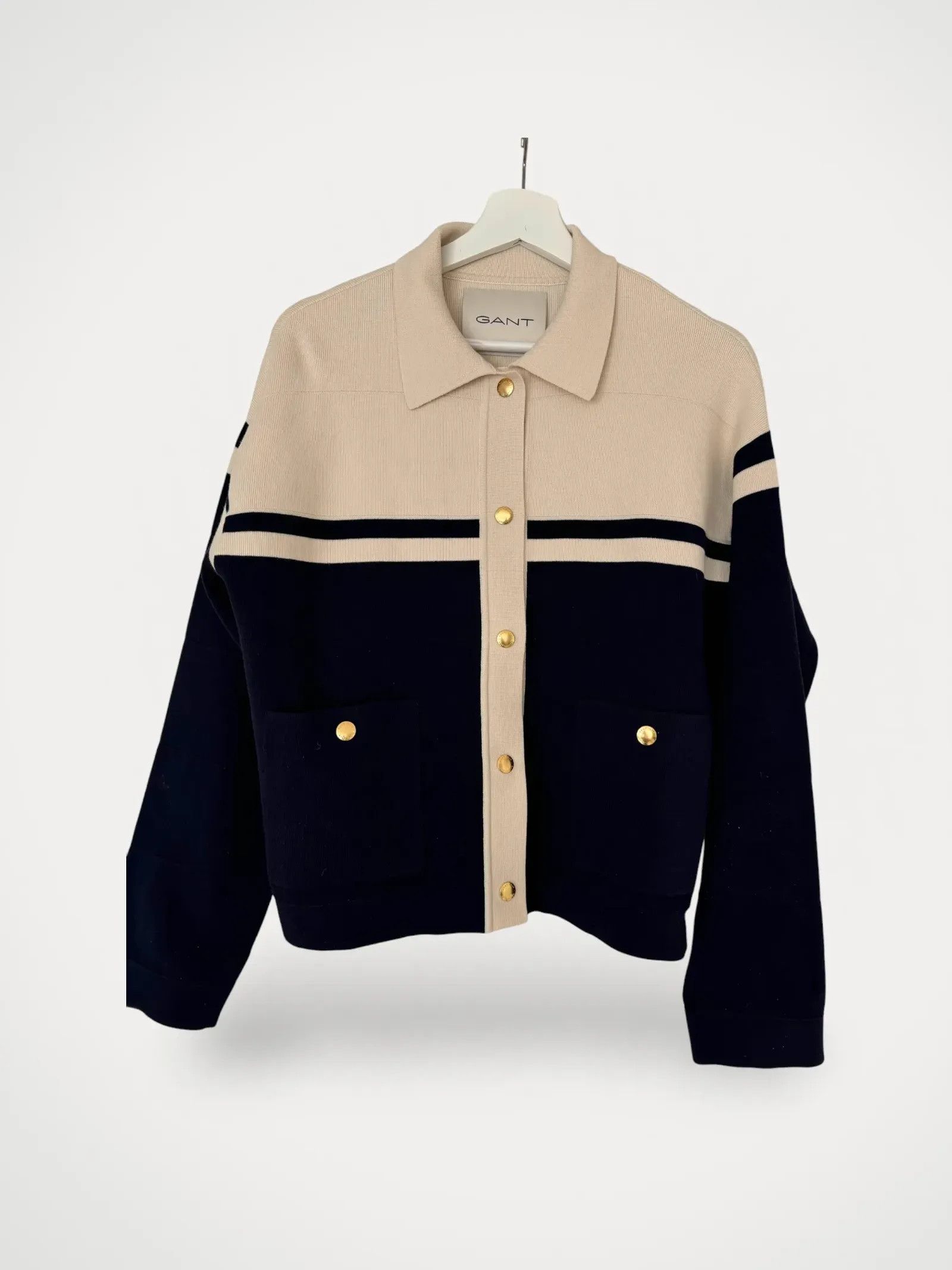 Gant Gant Color blocked cardigan Blazer Size S / US 4 / IT 40 - 2 Thumbnail