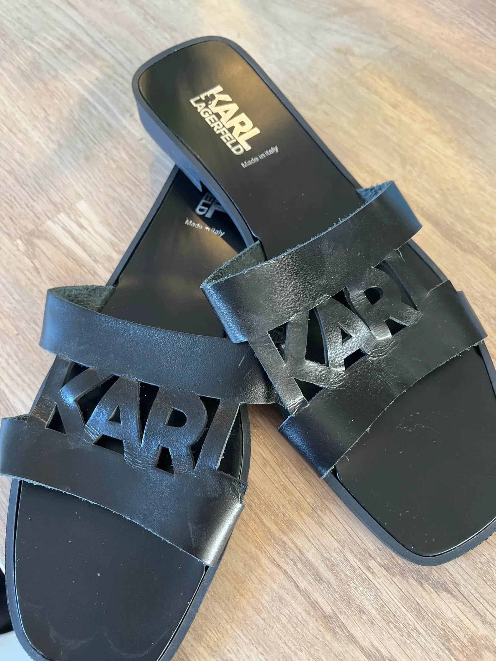 Karl Lagerfeld Karl Lagerfeld Sandals Size US 8 / IT 38 - 2 Thumbnail