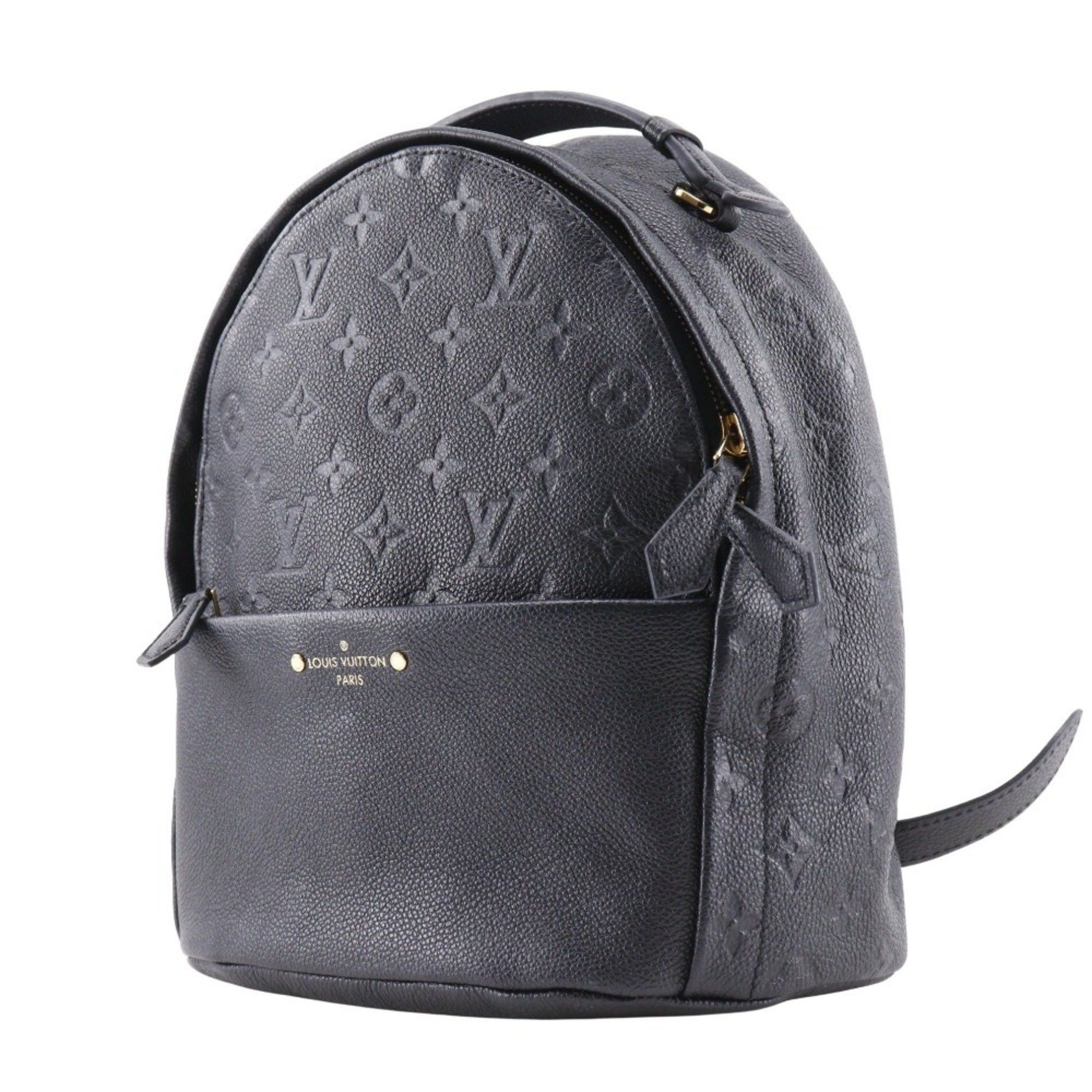 Louis Vuitton Louis Vuitton Sorbonne Backpack/Daypack M44016 Monogram Empreinte 2018 Black CA2128 A5 Double Women's Size ONE SIZE - 2 Thumbnail