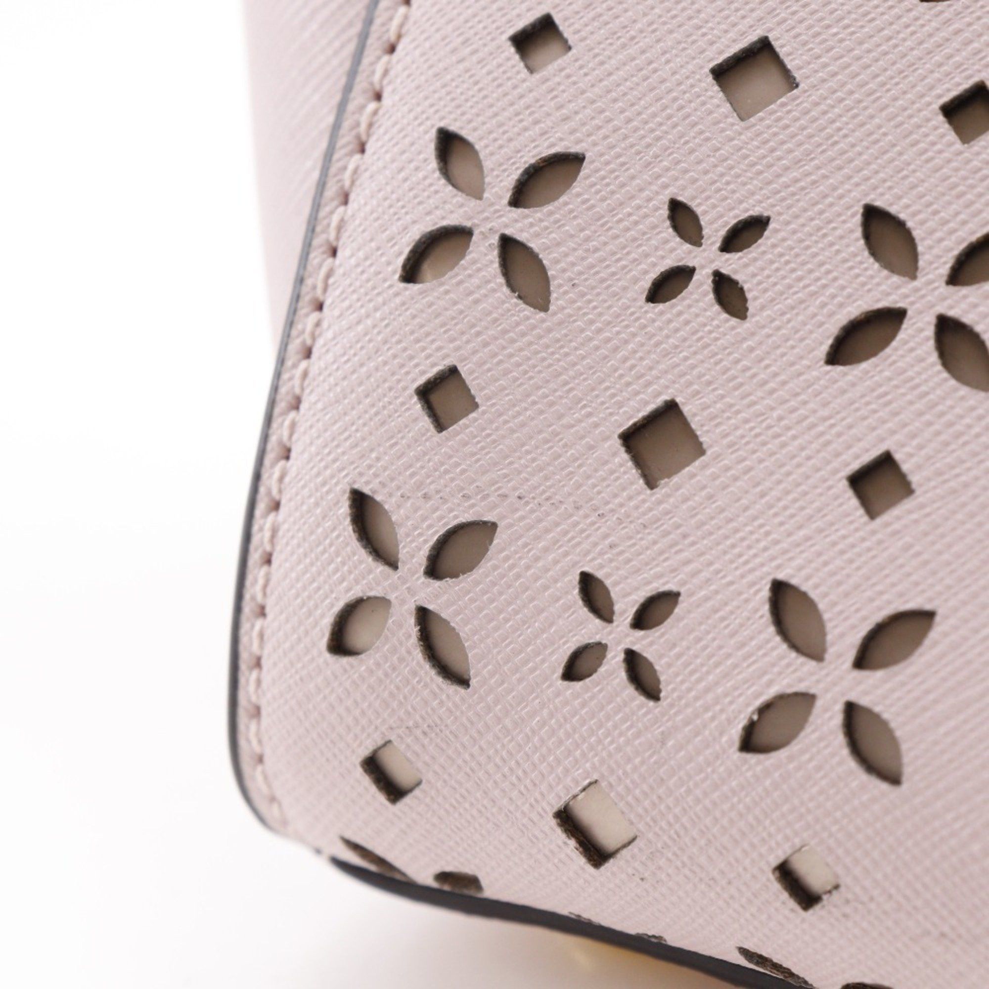 Michael Kors Michael Kors Selma handbag shoulder perforated leather pink 2way A5 women's Size ONE SIZE - 7 Thumbnail