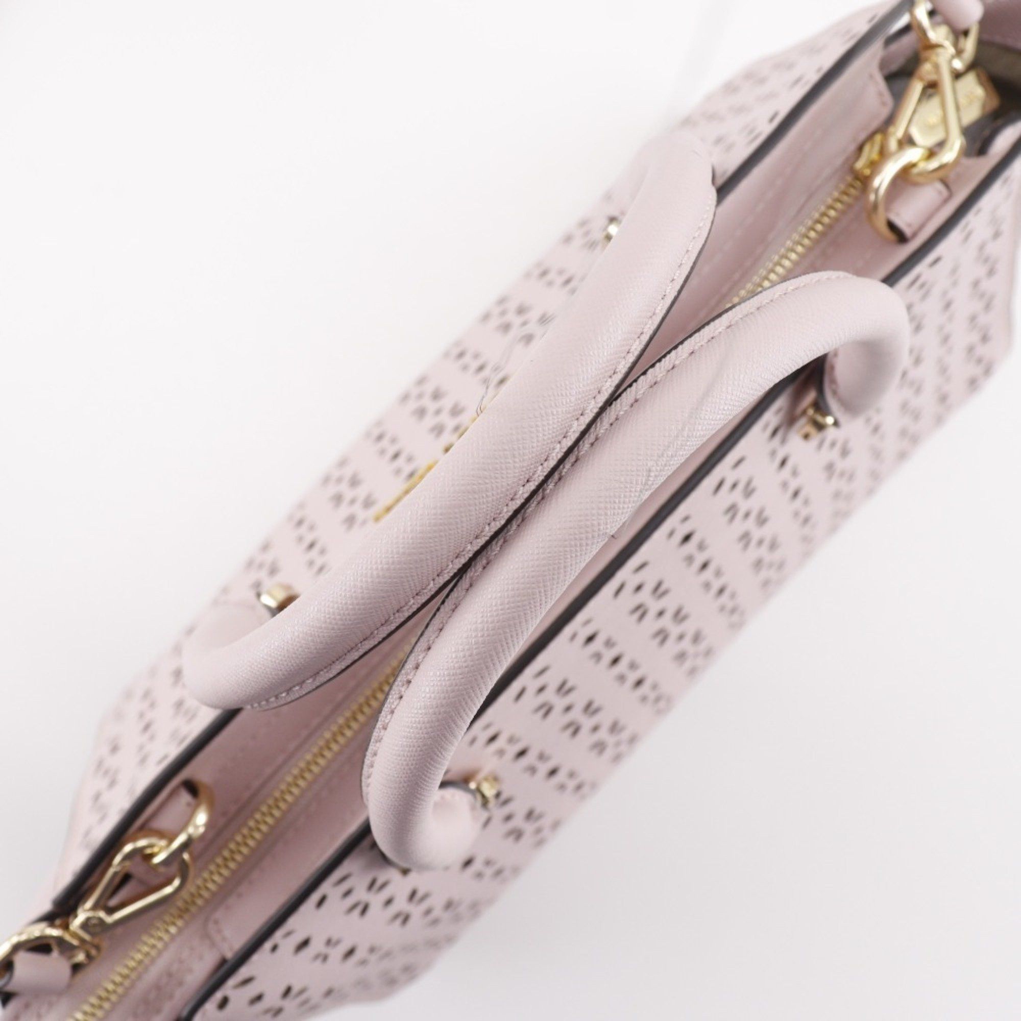 Michael Kors Michael Kors Selma handbag shoulder perforated leather pink 2way A5 women's Size ONE SIZE - 5 Thumbnail