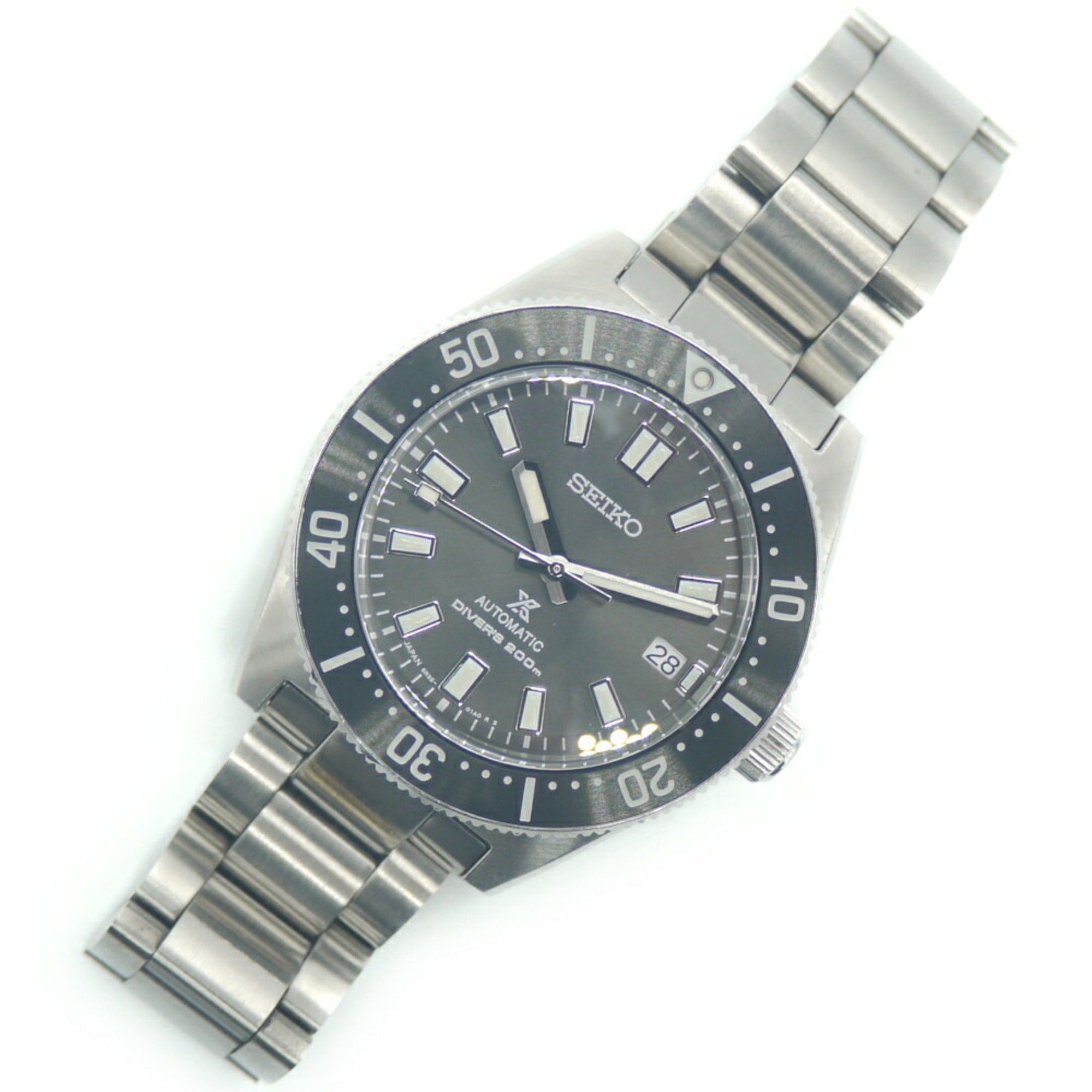 Seiko SEIKO PROSPEX Diver Scuba Mechanical 1965 Heritage SBDC101 Automatic Grey Dial Watch Size ONE SIZE - 8 Thumbnail