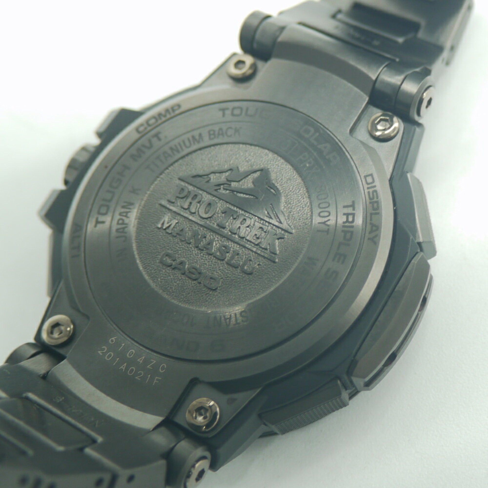 Casio CASIO PROTREK Manaslu Tough Solar Radio Controlled Watch Black Dial Wristwatch PRX-8000YT-1JF Size ONE SIZE - 6 Thumbnail