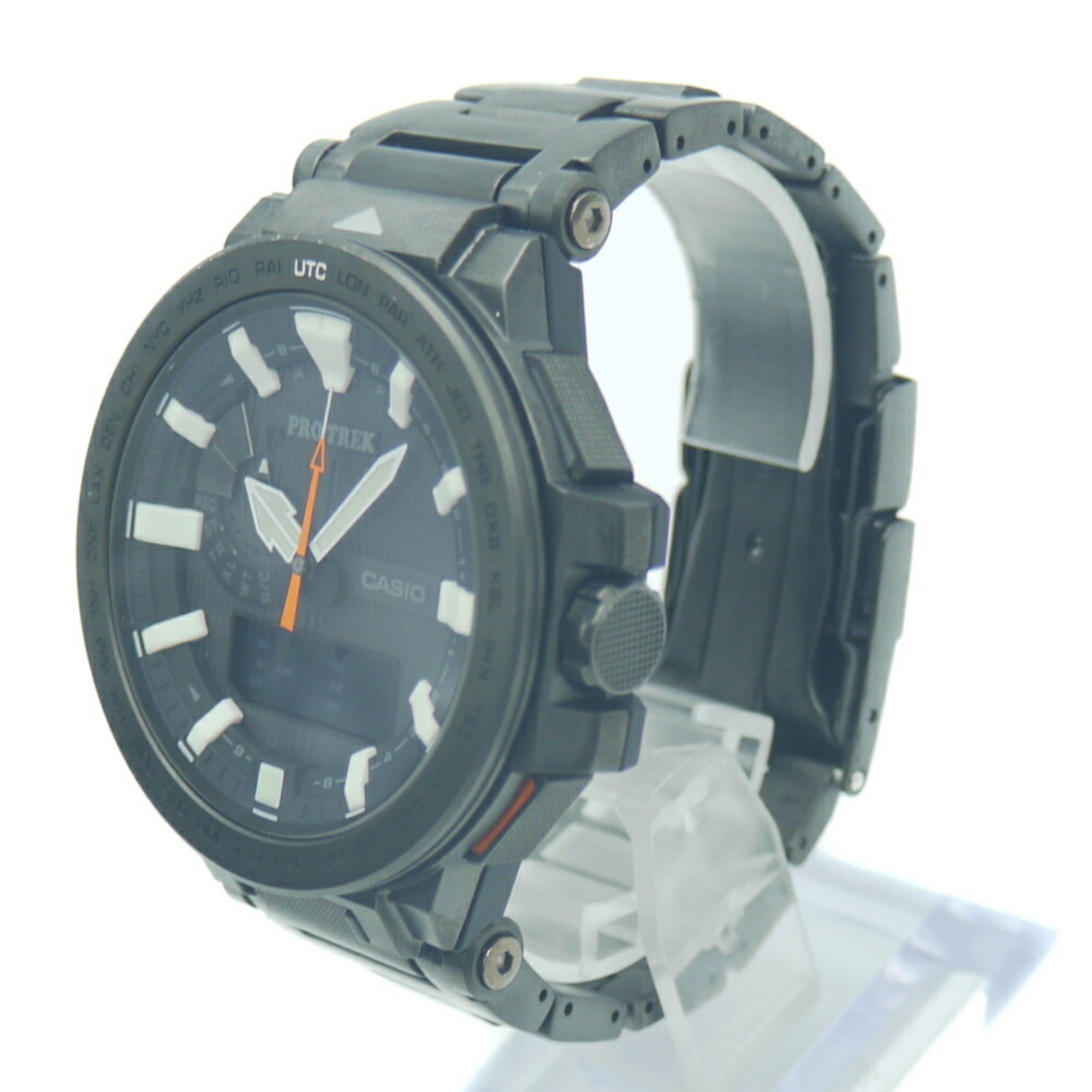 Casio CASIO PROTREK Manaslu Tough Solar Radio Controlled Watch Black Dial Wristwatch PRX-8000YT-1JF Size ONE SIZE - 2 Thumbnail