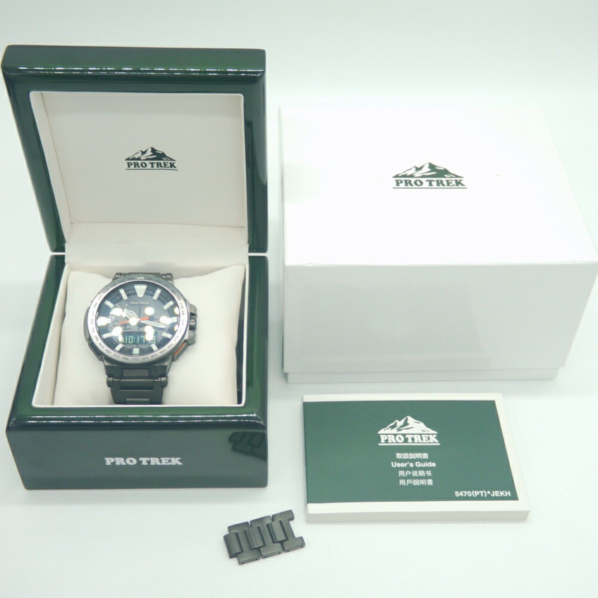 Casio CASIO PROTREK Manaslu Tough Solar Radio Controlled Watch Black Dial Wristwatch PRX-8000YT-1JF Size ONE SIZE - 10 Thumbnail