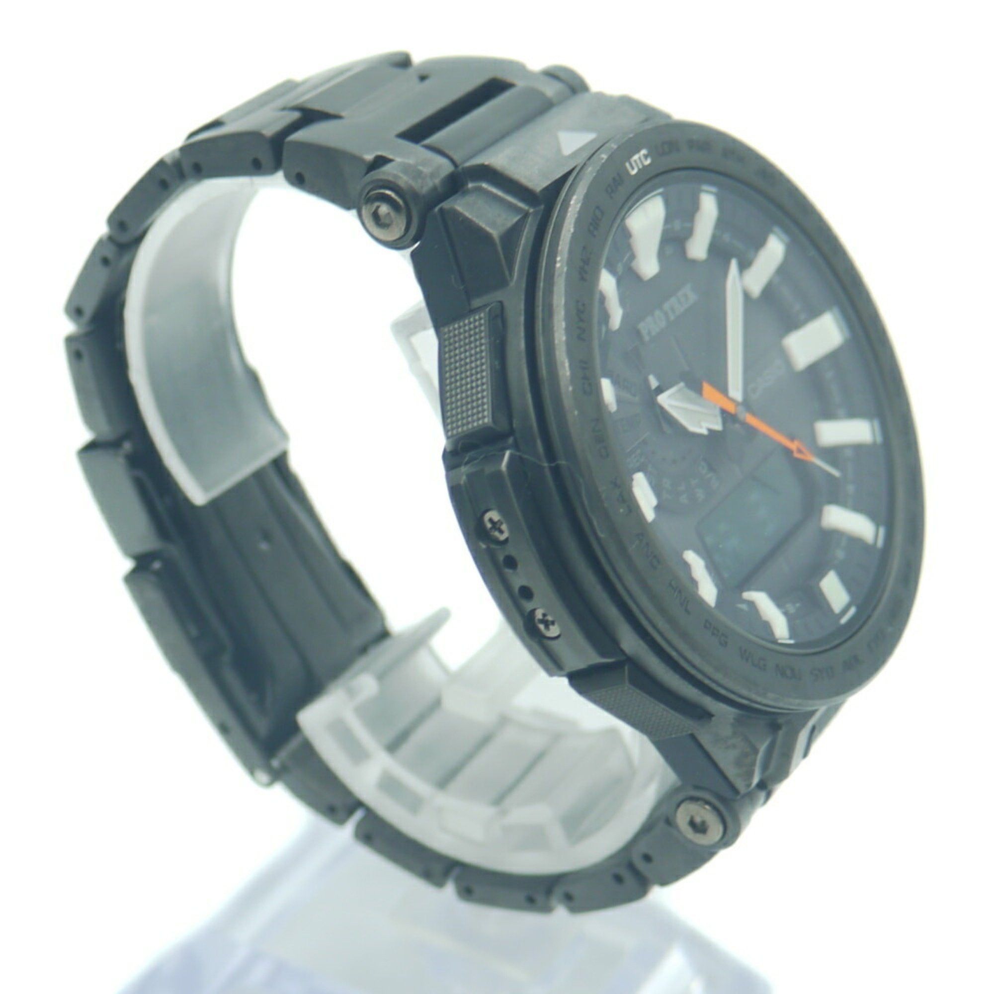 Casio CASIO PROTREK Manaslu Tough Solar Radio Controlled Watch Black Dial Wristwatch PRX-8000YT-1JF Size ONE SIZE - 3 Thumbnail