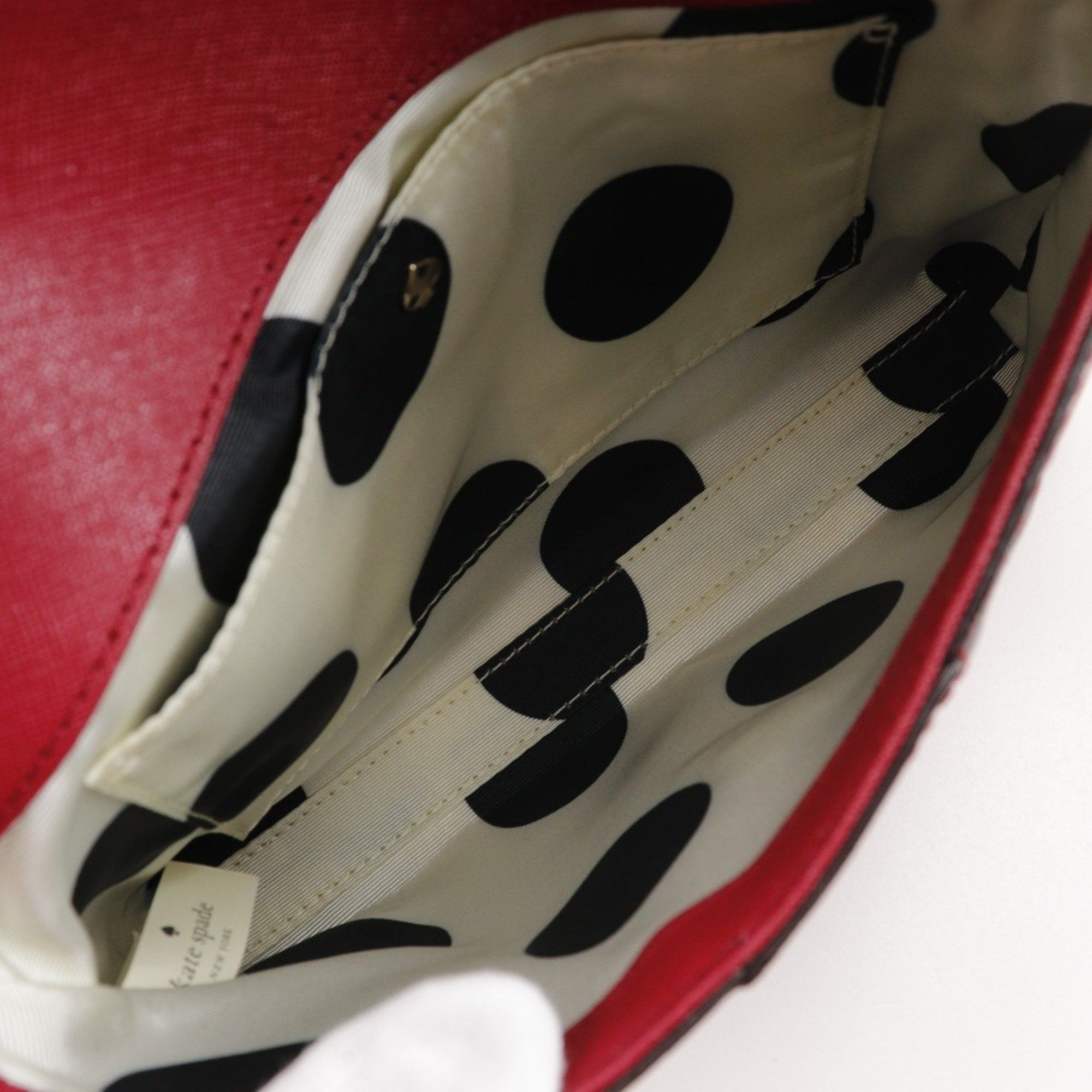 Kate Spade Kate Spade Pochette Shoulder Bag Leather Red Type Women's Size ONE SIZE - 5 Thumbnail