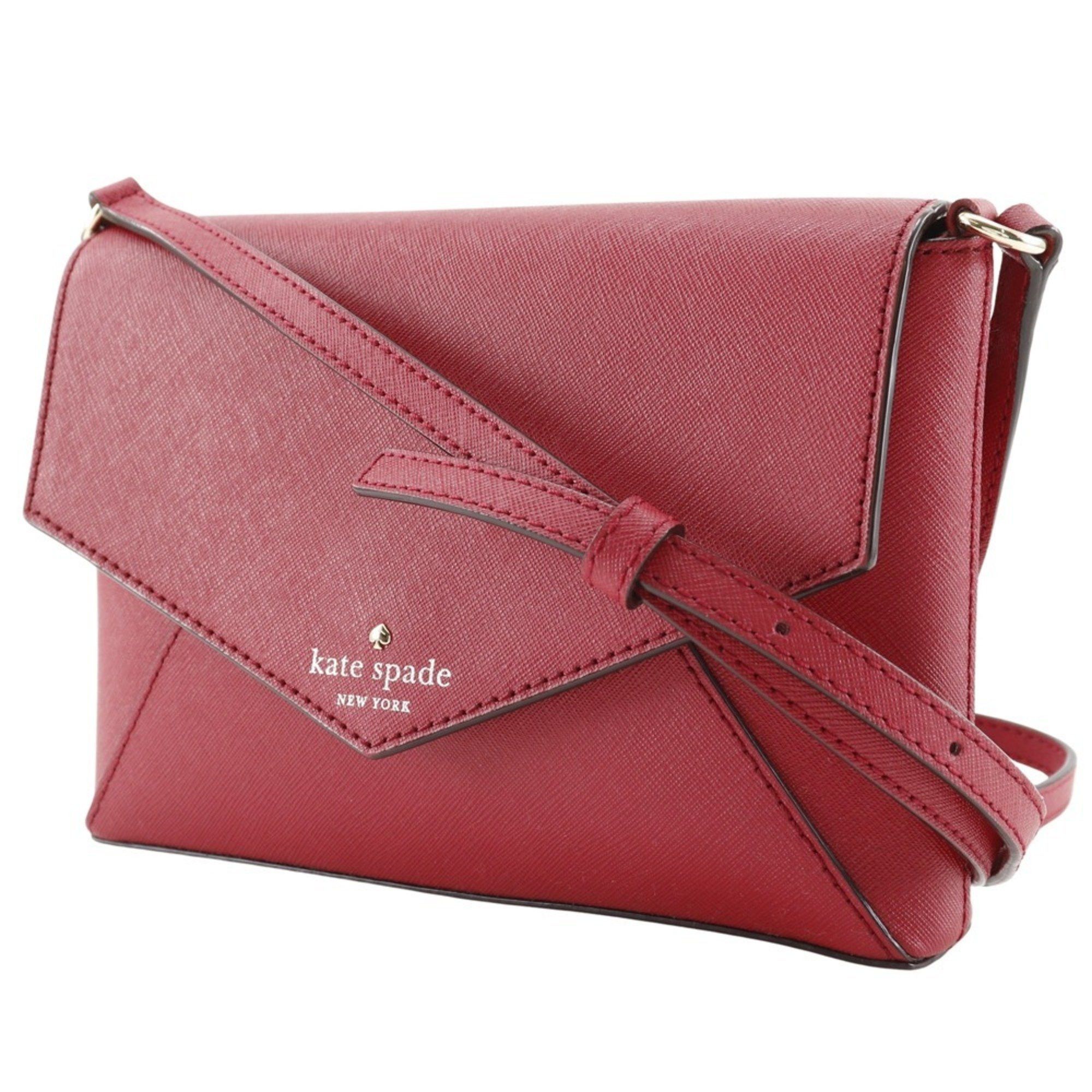 Kate Spade Kate Spade Pochette Shoulder Bag Leather Red Type Women's Size ONE SIZE - 2 Thumbnail
