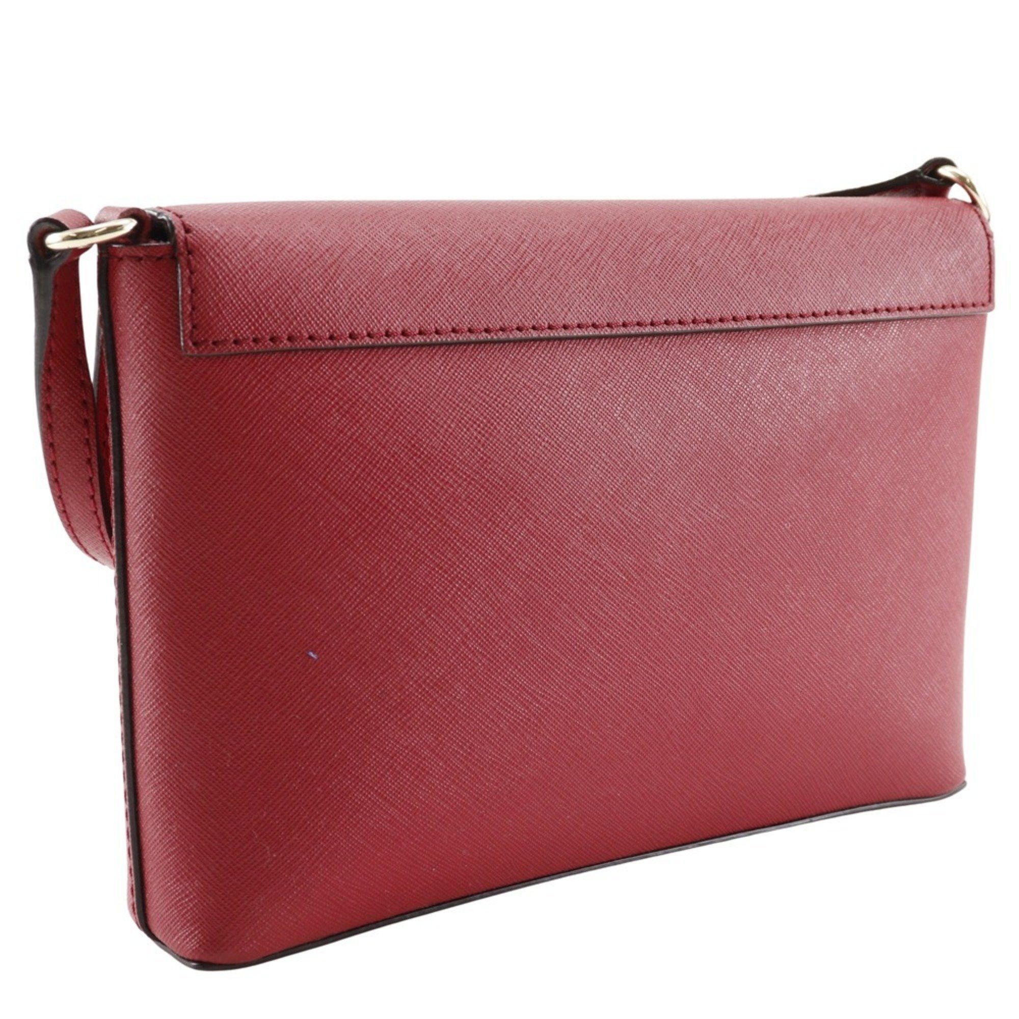 Kate Spade Kate Spade Pochette Shoulder Bag Leather Red Type Women's Size ONE SIZE - 3 Thumbnail
