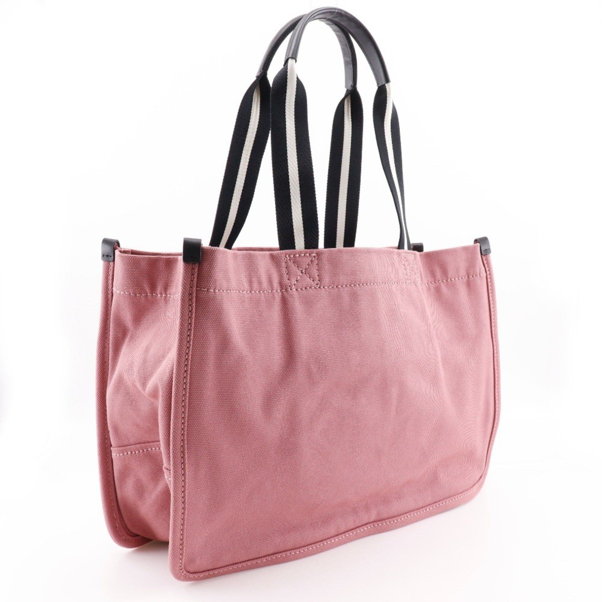 Marc Jacobs MARC JACOBS Tote Bag H052M06FA21 668 Canvas Pink Logo Women's Size ONE SIZE - 3 Thumbnail