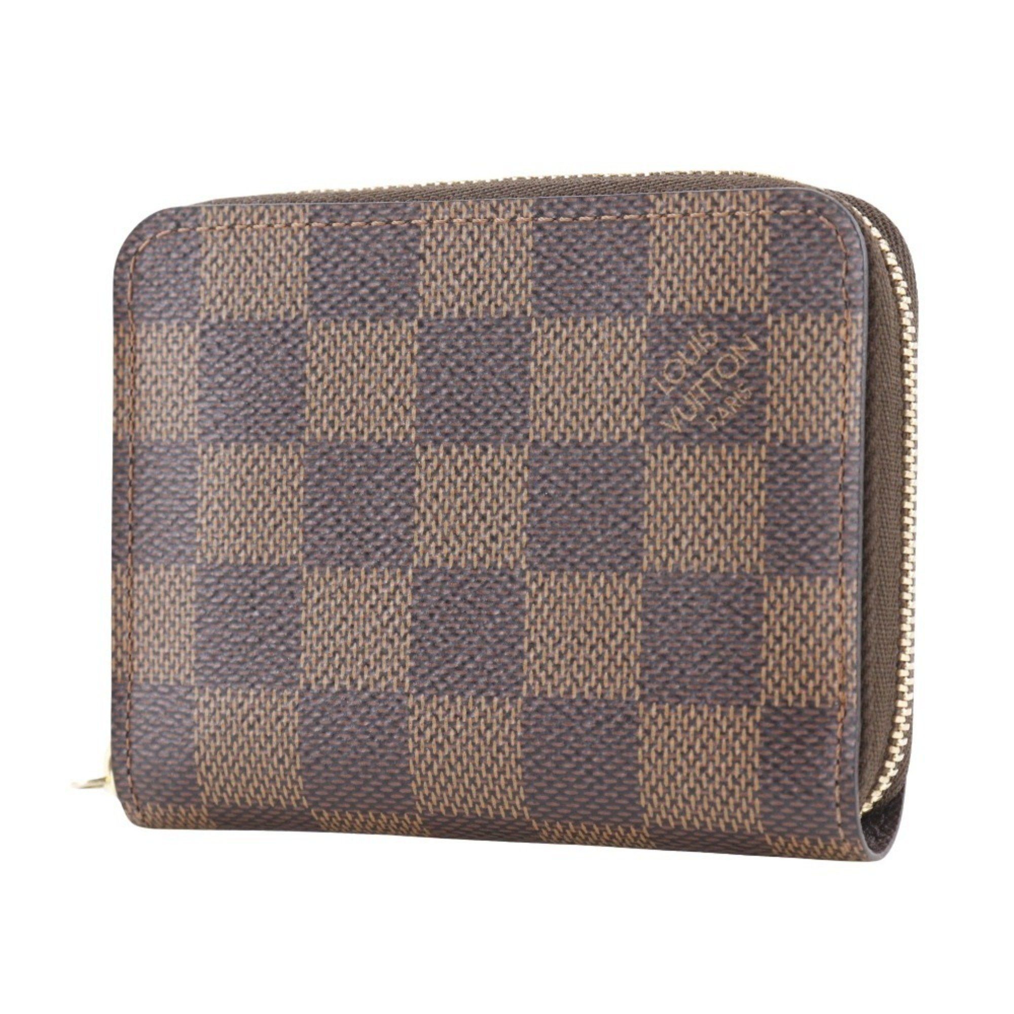 Louis Vuitton Louis Vuitton Zippy Coin Purse Case N63070 Damier Canvas 2017 Brown TS1107 Zip Around Women's H130425510 Size ONE SIZE - 2 Thumbnail