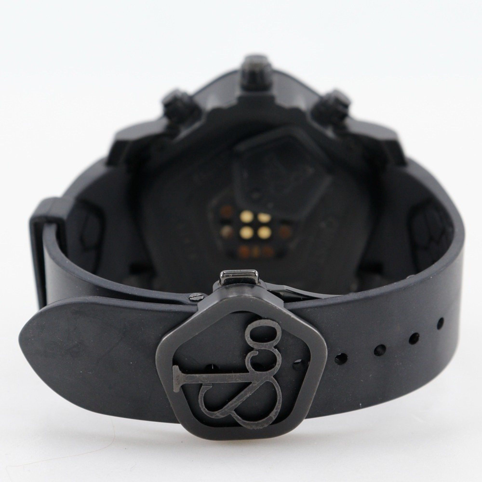 Other JACOB & CO 5 Time Zone Ghost Watch GMT JC-GST-WHD Stainless Steel x Rubber Black Quartz Digital Display Dial Men's Size ONE SIZE - 4 Thumbnail