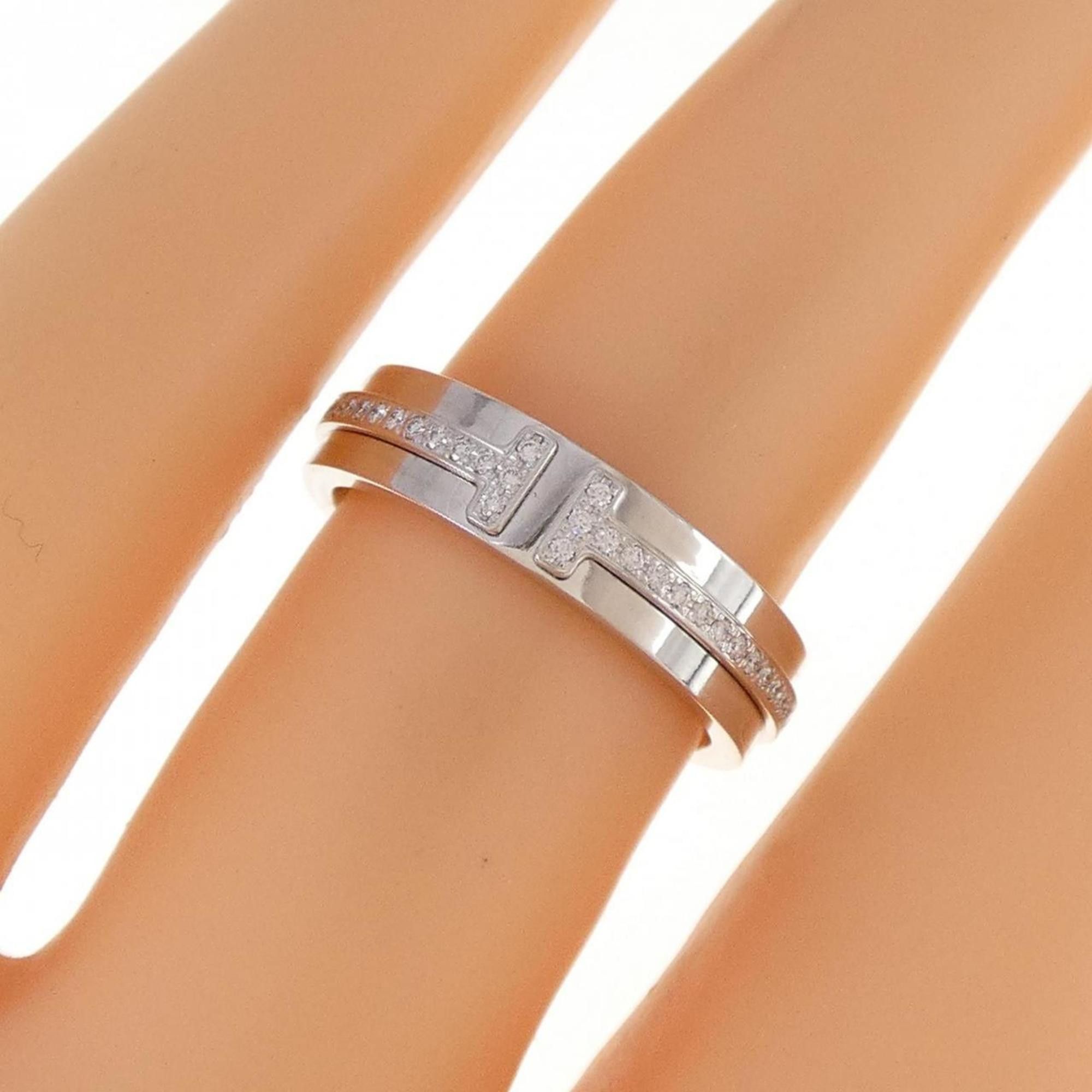 Tiffany & Co. Tiffany & Co T Two ring Size ONE SIZE - 5 Thumbnail