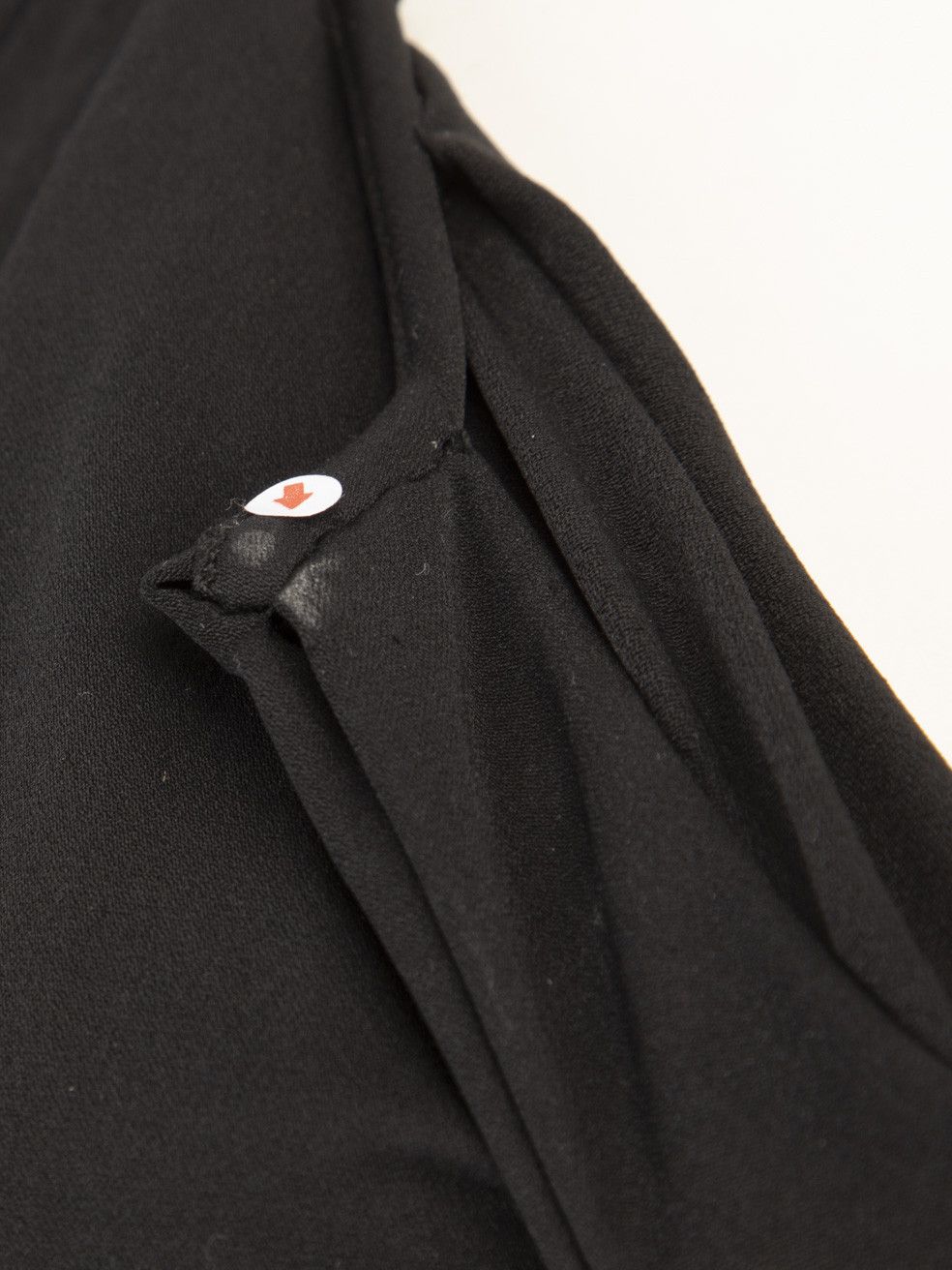 Black Button Down Knee Length Dress