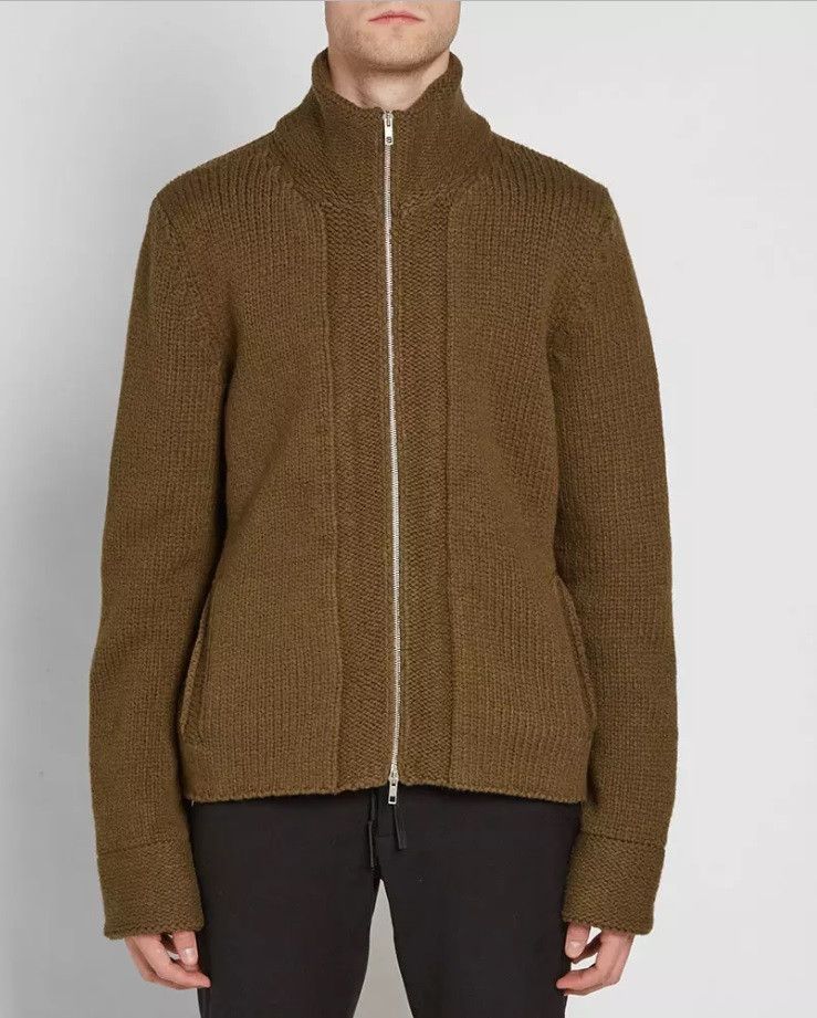 Maison Margiela margiela heavy military zip knit sweater Size US M / EU 48-50 / 2 - 19 Thumbnail