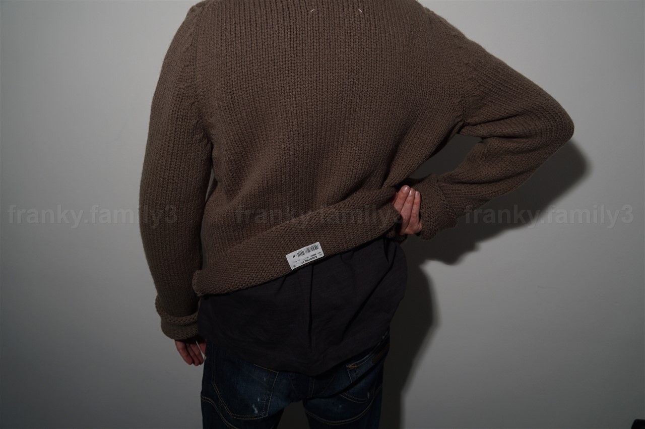 Maison Margiela margiela heavy military zip knit sweater Size US M / EU 48-50 / 2 - 16 Thumbnail