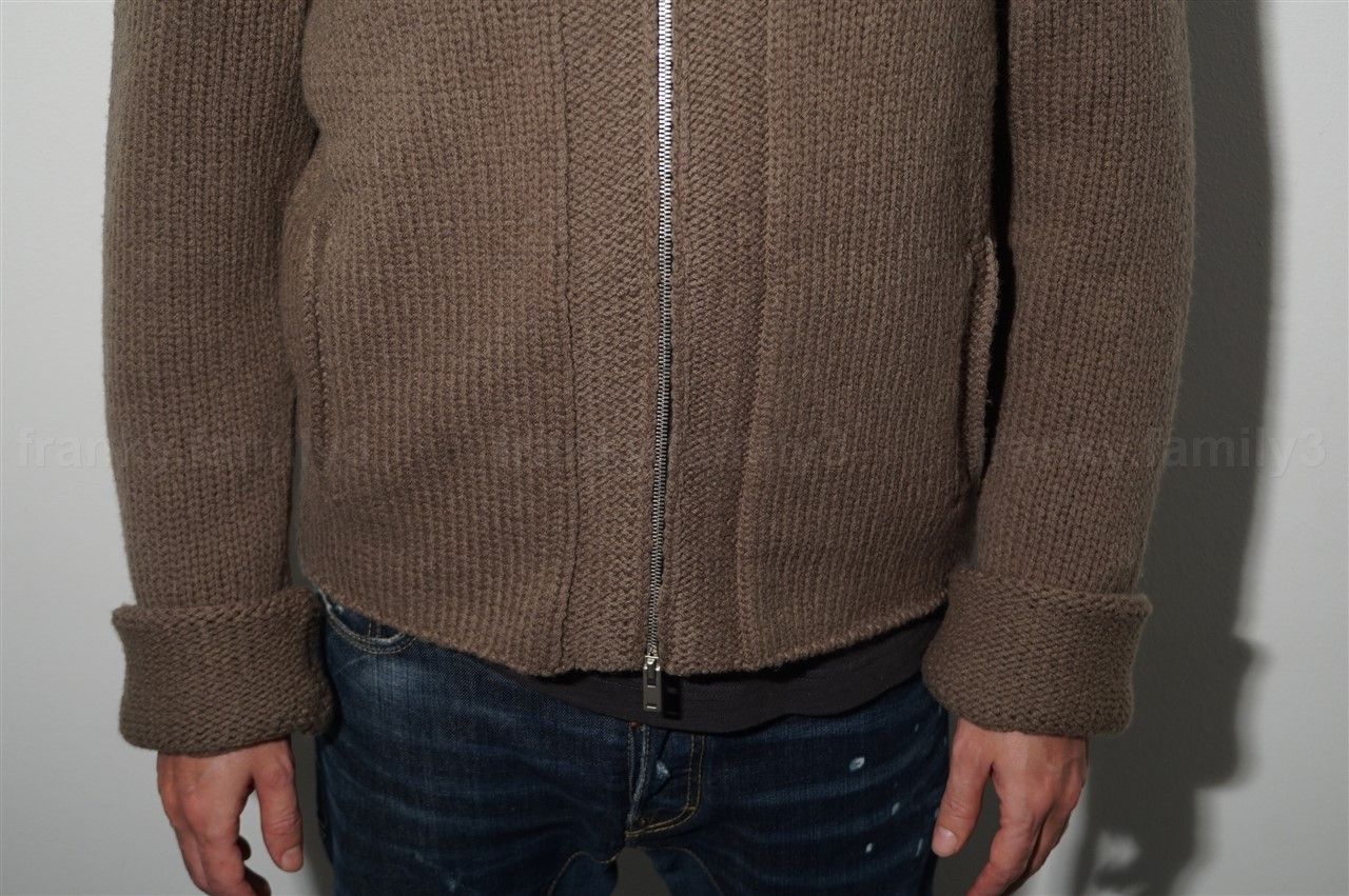 Maison Margiela margiela heavy military zip knit sweater Size US M / EU 48-50 / 2 - 12 Thumbnail