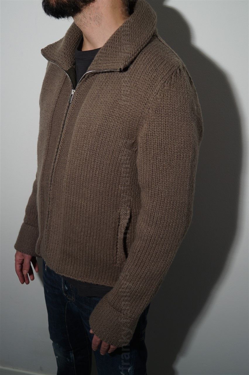 Maison Margiela margiela heavy military zip knit sweater Size US M / EU 48-50 / 2 - 9 Thumbnail