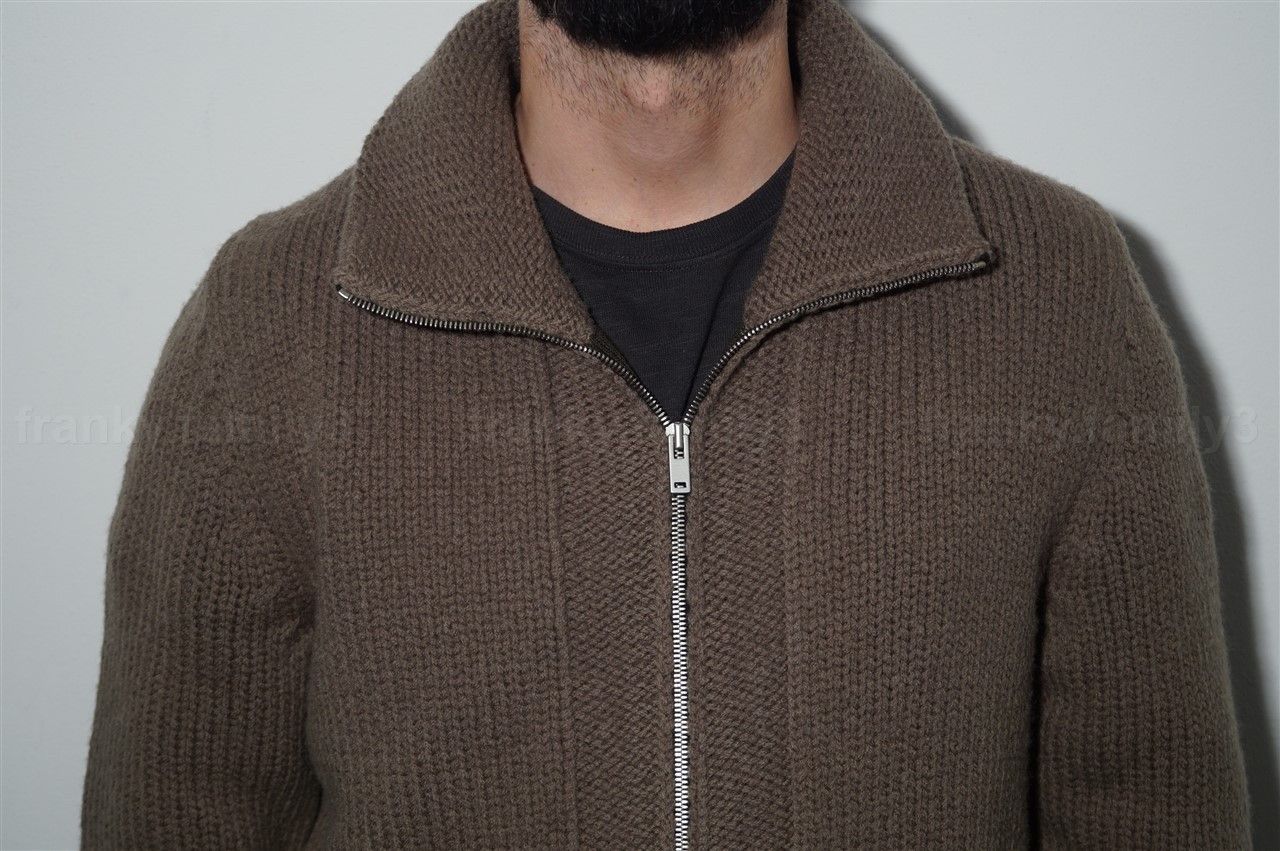 Maison Margiela margiela heavy military zip knit sweater Size US M / EU 48-50 / 2 - 7 Thumbnail